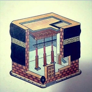 Ka'bah Illustration © @ZahraGulraiz