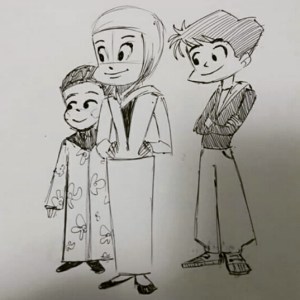 Character Sketch © @Jihad_Mikati_Art