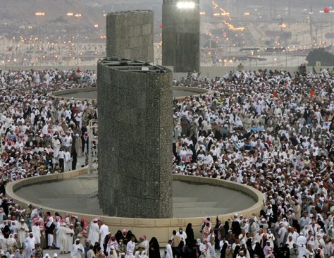 SAUDI-HAJJ-ISLAM-MINA-STONING