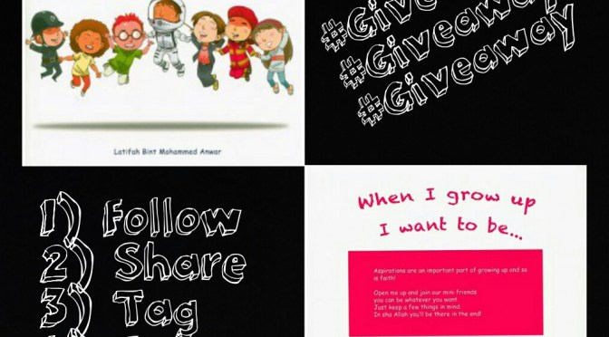 #Giveaway III – When I Grow Up I Want to Be…